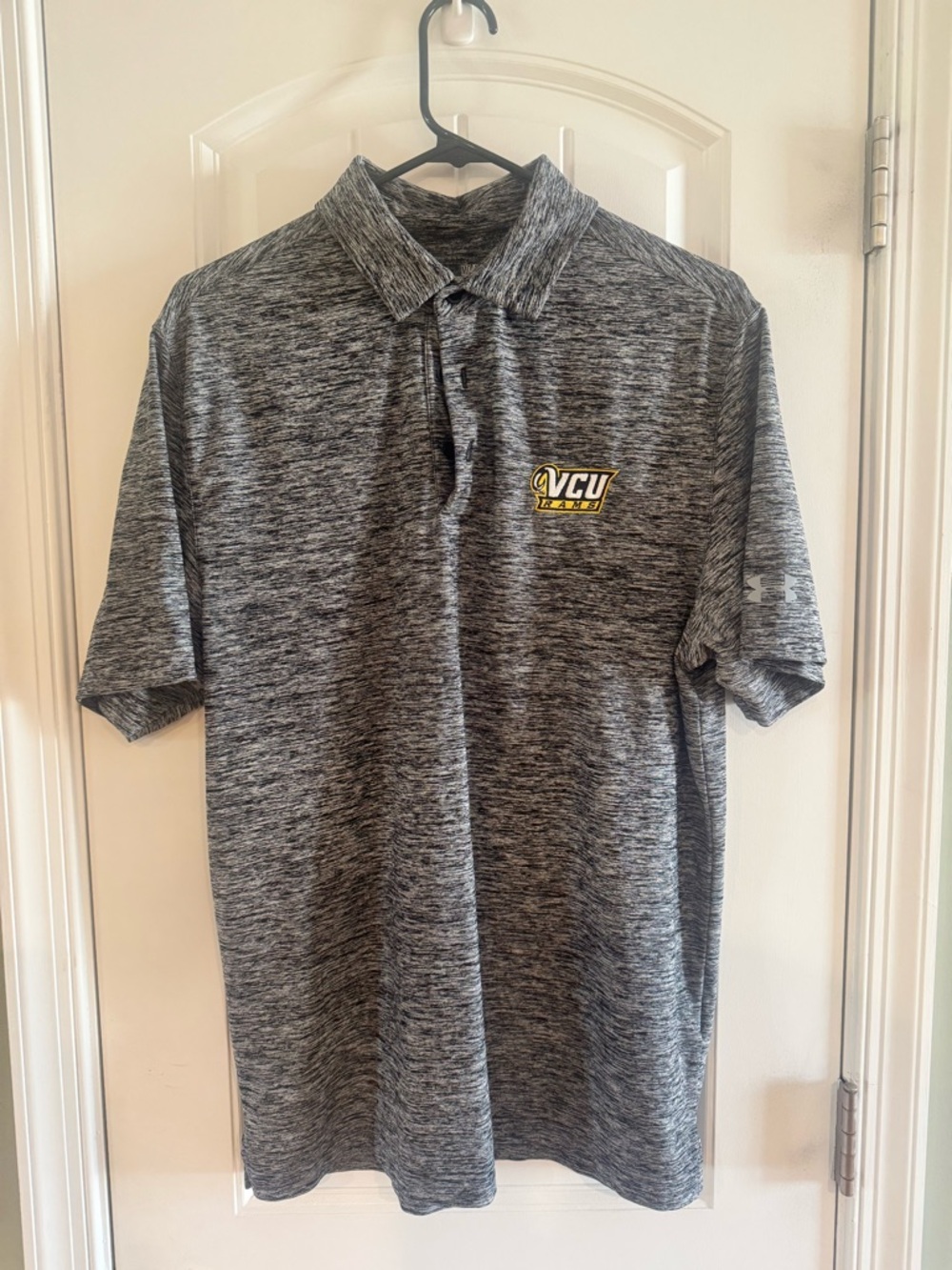 Under Armour Men’s Charcoal Heather VCU Polo